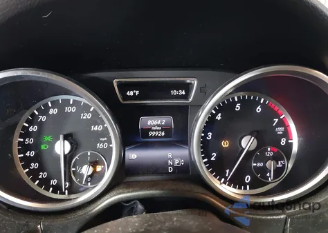 2015 Mercedes-Benz Ml 350 4Matic из США, поврежденный, VIN 4JGDA5HB2FA467727